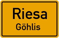 Straßenverzeichnis Riesa Göhlis