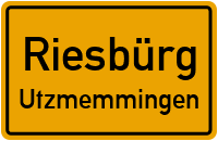 Jahngasse in 73469 Riesbürg (Utzmemmingen)
