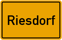 Riesdorf in Sachsen-Anhalt