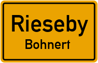 Ringstraße in RiesebyBohnert