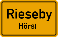 Hörster Siedlung in RiesebyHörst