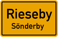 Gammelbyer Weg in RiesebySönderby