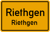 Dorfstraße in RiethgenRiethgen