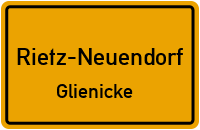 Hartensdorfer Weg in Rietz-NeuendorfGlienicke