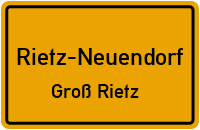 Birkholzer Straße in Rietz-NeuendorfGroß Rietz