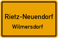 Pfaffendorfer Straße in Rietz-NeuendorfWilmersdorf
