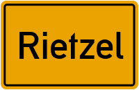 City Sign Rietzel