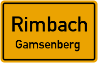 Gamsenberg in RimbachGamsenberg