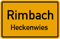 Heckenwies in RimbachHeckenwies