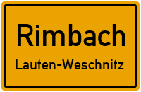 Ortsstraße in RimbachLauten-Weschnitz