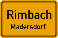 Straßen in Rimbach Madersdorf