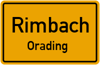 Orading in RimbachOrading
