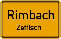 Straßen in Rimbach Zettisch