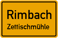 Straßen in Rimbach Zettischmühle