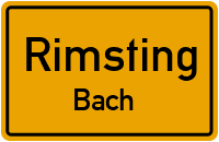Straßenverzeichnis Rimsting Bach