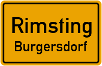 Straßenverzeichnis Rimsting Burgersdorf