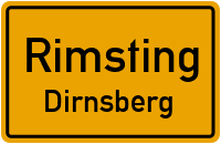 Straßenverzeichnis Rimsting Dirnsberg