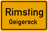 Straßenverzeichnis Rimsting Geigereck