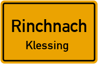 Klessinger Straße in RinchnachKlessing