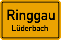 Eichenbergstraße in 37296 Ringgau (Lüderbach)