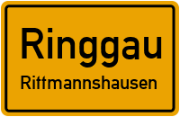 Raiffeisenstraße in RinggauRittmannshausen