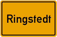 Ortsschild von Gemeinde Ringstedt in Niedersachsen