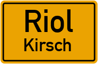 Rioler Weg in RiolKirsch