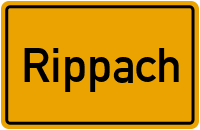 City Sign Rippach