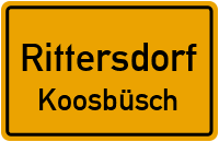Hermesdorfer Straße in RittersdorfKoosbüsch