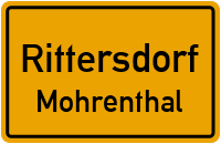 Körnerstraße in RittersdorfMohrenthal