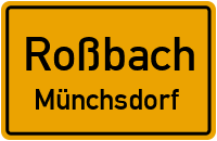 Wiesenstraße in RoßbachMünchsdorf