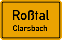 Straßenverzeichnis Roßtal Clarsbach