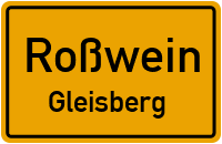 Hauptstraße in RoßweinGleisberg