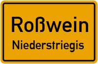 Talstraße in RoßweinNiederstriegis
