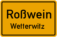 Wetterwitz in RoßweinWetterwitz
