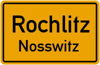 Noßwitzer Hauptstraße in RochlitzNosswitz