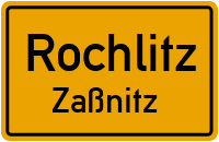 Bahnhofstraße in RochlitzZaßnitz