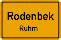 Buchenweg in RodenbekRuhm