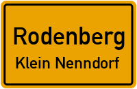 Allee in RodenbergKlein Nenndorf