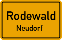 Alter Mühlenweg in RodewaldNeudorf