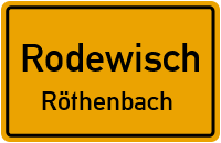 Straßenverzeichnis Rodewisch Röthenbach