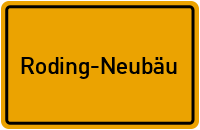 City Sign Roding-Neubäu