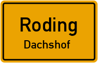 Straßenverzeichnis Roding Dachshof