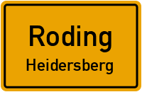 Heidersberg in RodingHeidersberg