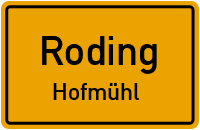 Hechtbachweg in RodingHofmühl