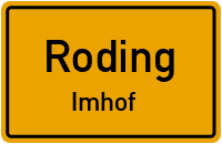 Straßenverzeichnis Roding Imhof