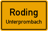 Straßenverzeichnis Roding Unterprombach