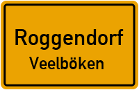 Dorfstraße in RoggendorfVeelböken