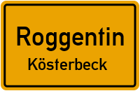 Pastower Weg in RoggentinKösterbeck