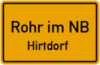 Hirtdorf in Rohr im NBHirtdorf
